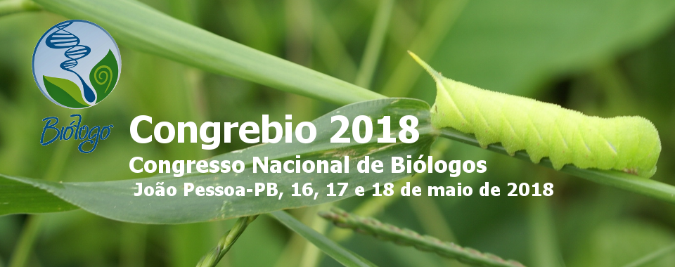 Congresso Nacional de Biologos - Congrebio 2018